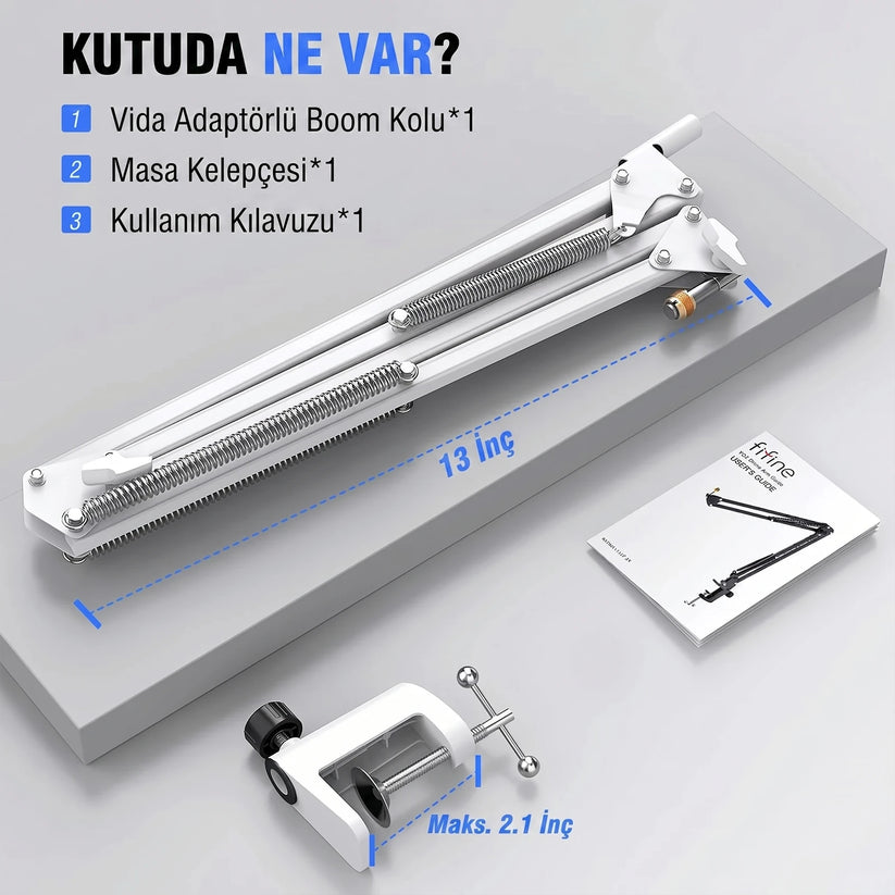 Fifine CS1 Kutu İçeriği