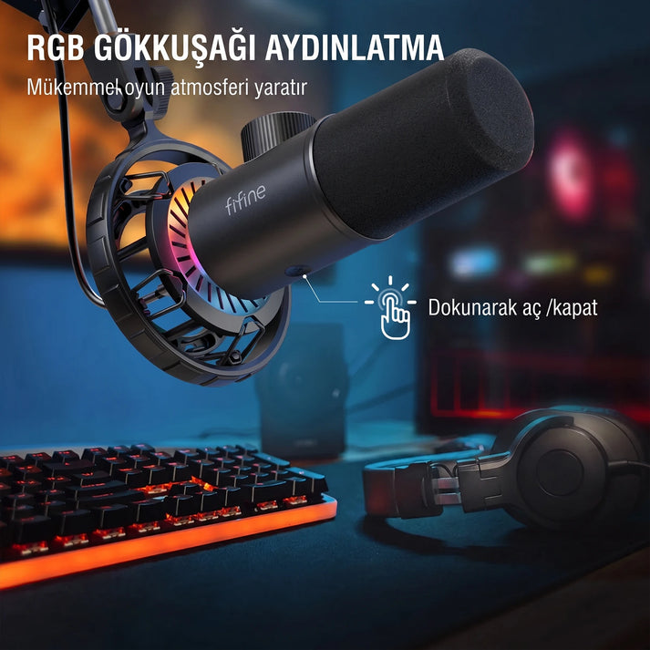 Fifine K658 RGB Gökkuşağı Aydınlatma