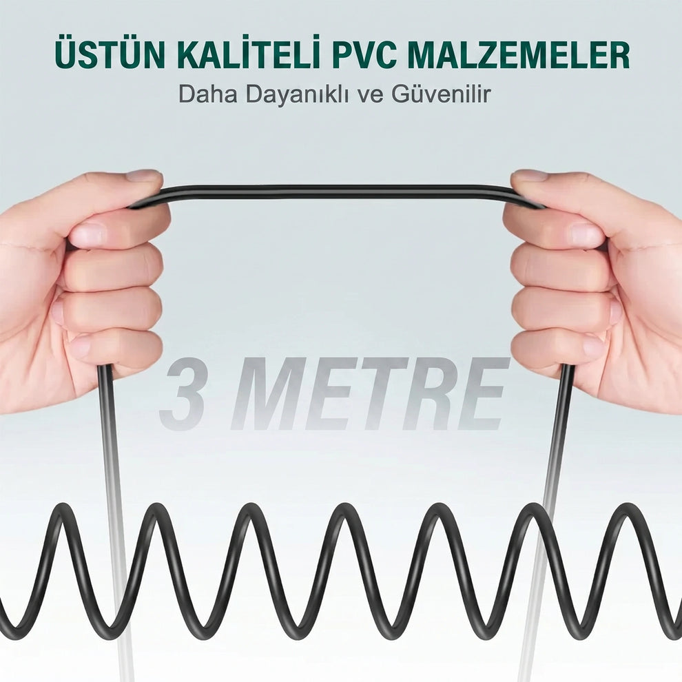 Fifine L9 3 Metre Üstün Kaliteli PVC XLR Kablo