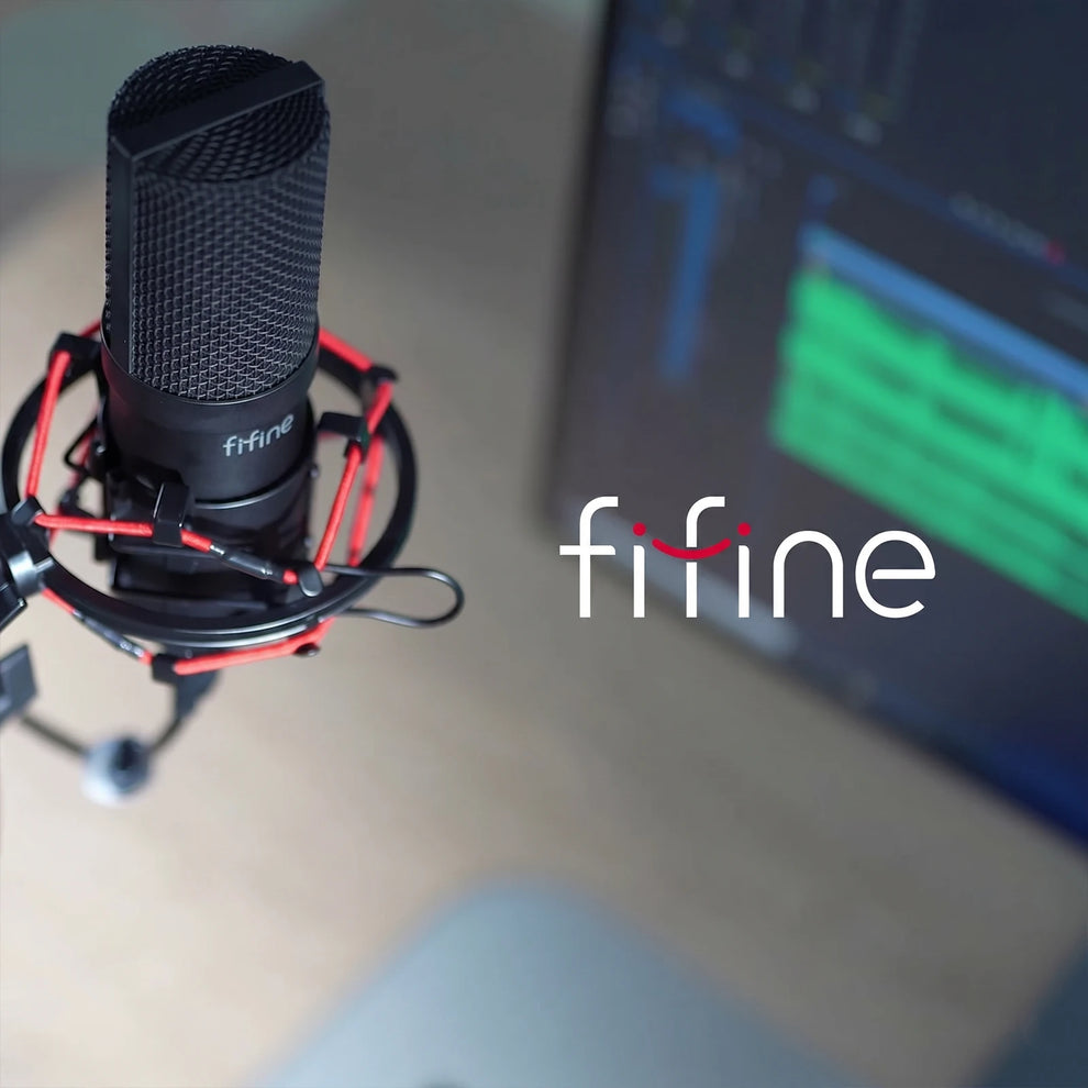 Fifine T732 Masaüstü Tripod Standı İle Kullanım